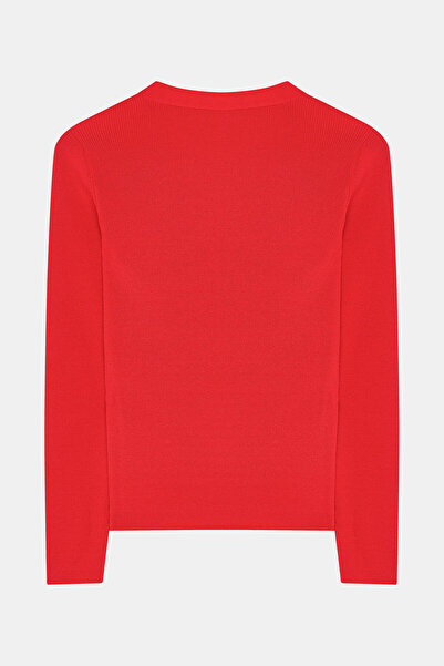 W Collection Red V-Neck Knitwear