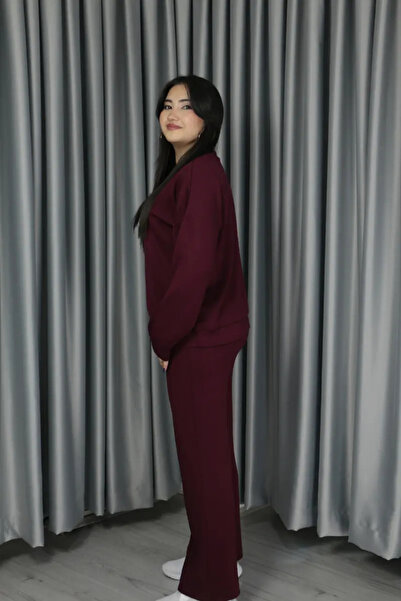 Femella Women Fashion بنطلون نسائي من قماش المودال ذو ملمس ناعم حواف أسطوانية...