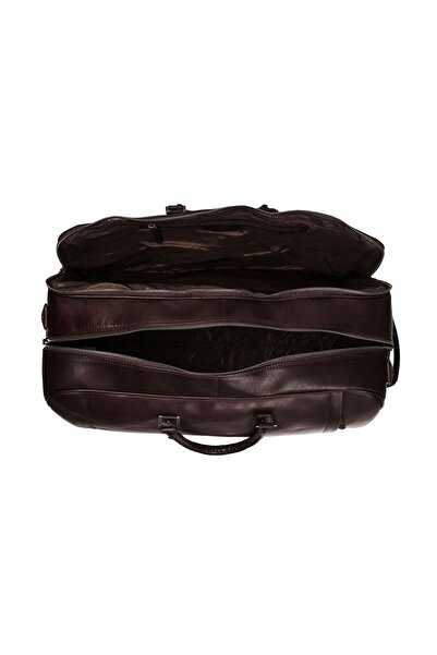 The Chesterfield Brand Unisex genuine leather bag / trolley, The Chesterfield Brand, Jayven, Dark brown