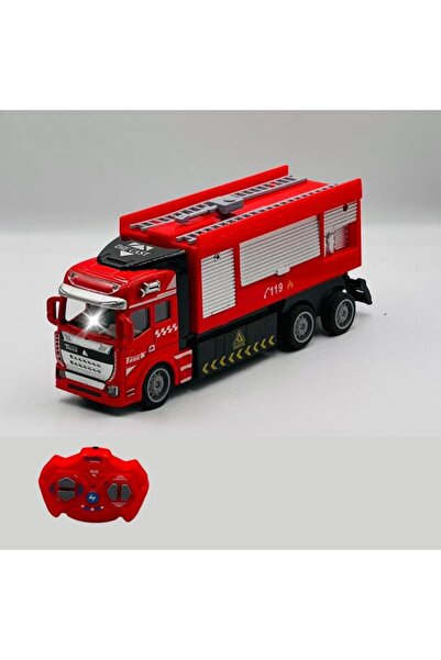 Tıfıl Toys Pilli Kumandalı Oyuncak İtfaiye Kamyonu