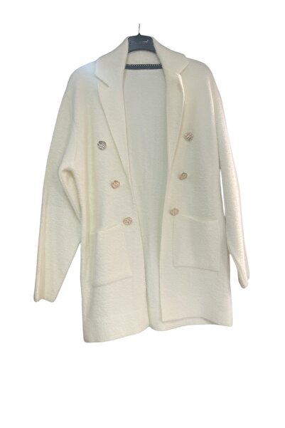 Mix Золота кнопка з деталями м'яка кофта