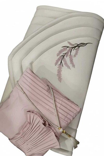 MONAJ طقم صلاه مع شرشف مكسر بدون بيت مصحف من افخر السجاد الكلاسيكي مع هديه مسبحه