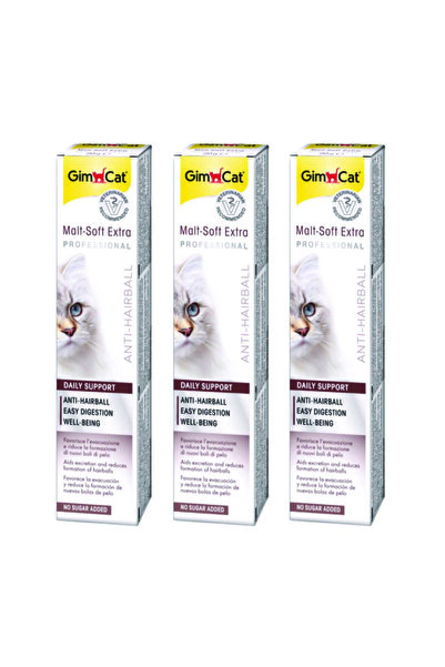 Gimcat Malt Soft Extra Pasta Kıl Topu Önleyici 20+20+20 Gr