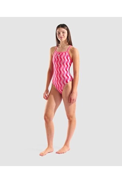 ARENA W Ripple Print Swimsuit Lightdrop