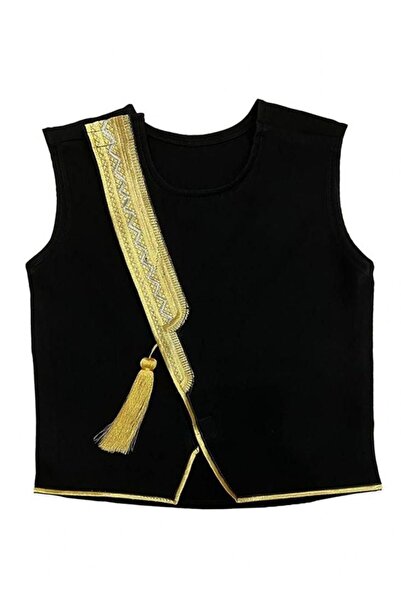 The comprehensive house رومبير مزخرف باللون الأسود، مقاس 1، مناسب لطفل عمره سنة واحدة