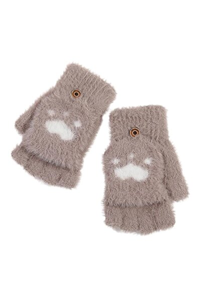 Techsuit Women's Gloves, khaki, 17cm, ST0017