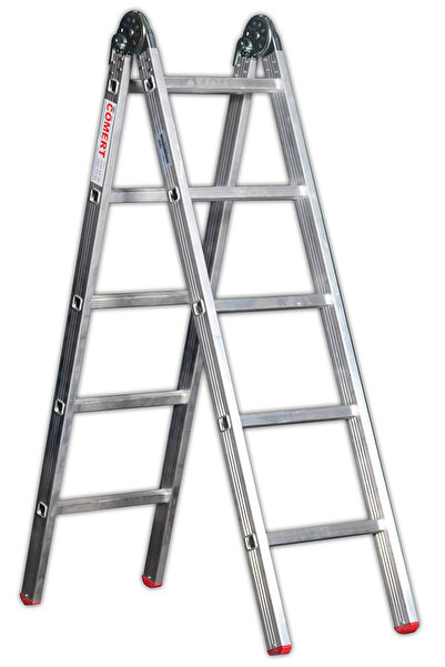 CMS CÖMERT MERDİVEN Tek Kırmalı Merdiven 2X4 Basamaklı (TKM.100)