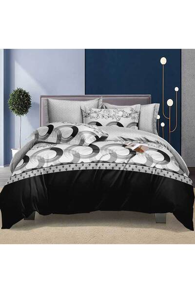 Patul Λευκά είδη, σατέν βαμβάκι, θειούχο, 2 άτομα, διπλό κρεβάτι, 4 τεμάχια