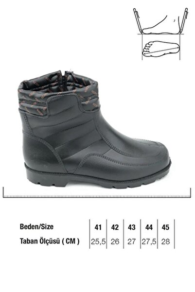 MODVALU Winter Men's Zippered Warm Lined Courier Snow Boots