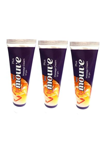Mouve كريم تدليك نيو بلس 50 جم (3 قطع)