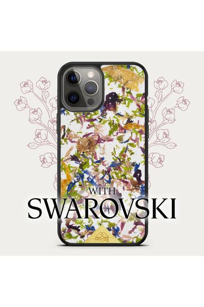 GOLDEN PIGS GoldenPigs iPhone 13 Mini Case - Crystal Meadow