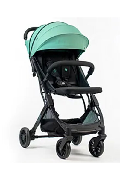 Asalvo عربة أطفال خفيفة للسفر من كيوبيك - صغيرة الحجم، قابلة للطي بيد واحدة -...