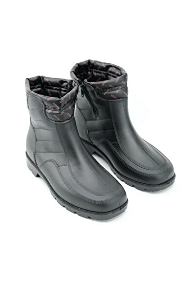 MODVALU Winter Men's Zippered Warm Lined Courier Snow Boots