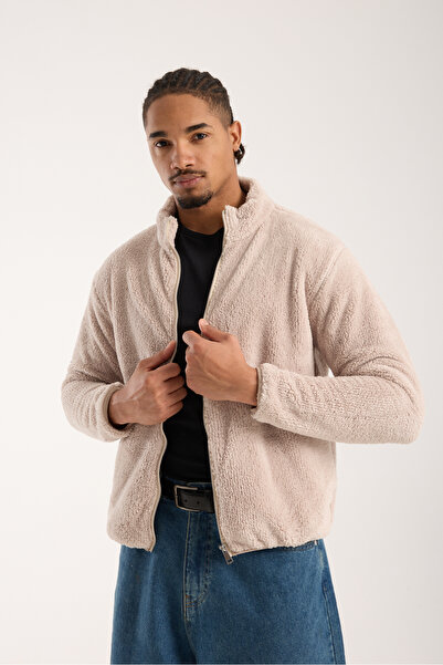 RainGuard Battal Size Men's Plush Cardigan