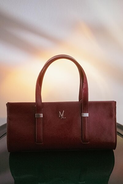 MARKALİSTE Verona Patent Leather Bag Claret Red