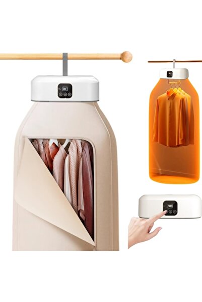 DEEBCO Uscător de rufe portabil pliabil G-Merc 600W, 10kg, temporizator 1–8h,...