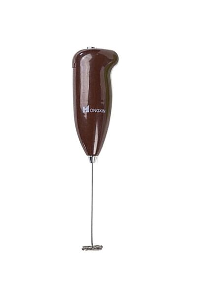 Generic URONN Multifunctional Handheld Electric Egg Beater Whisk Brown/Silver 500ml