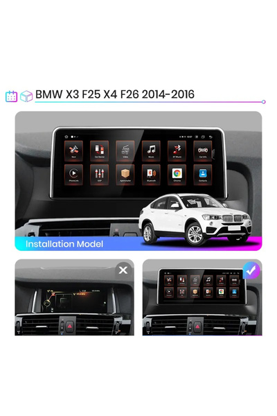 NavStore Αποκλειστική πλοήγηση BMW X3 F25 / X4 F26 (2011-2017), 10,25 ίντσες,...