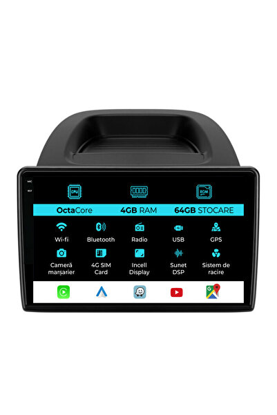 NavStore Navigatie Dedicata Ford Ecosport (2017-2025), 9Inch, 4Gb Ram, 64Gb S...