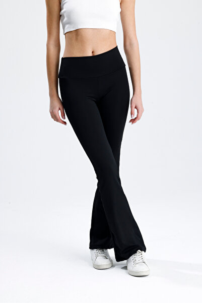 de zuzuu fashion Γυναικείο κολάν ψηλόμεσο ισπανικό πόδι