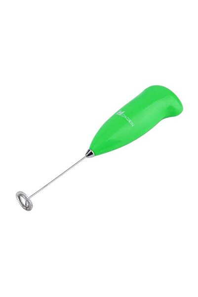 Generic Electric Handheld Coffee And Milk Egg Beater Whisk Green