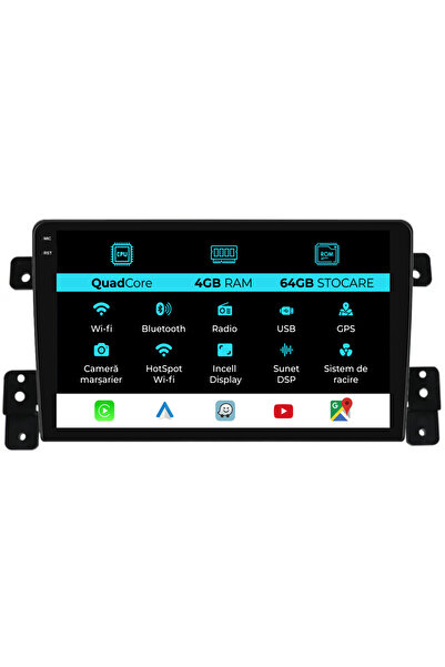 NavStore Navigație dedicată Suzuki Grand Vitara 3 (2005-2015), QuadCore, 9 in...