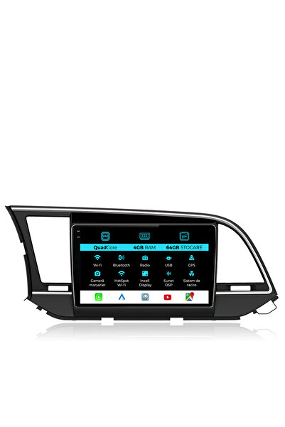 NavStore Navigatie Dedicata Hyundai Elantra (2015-2018),QuadCore, 9 Inch, 4Gb Ram, 64Gb stocare, Carplay