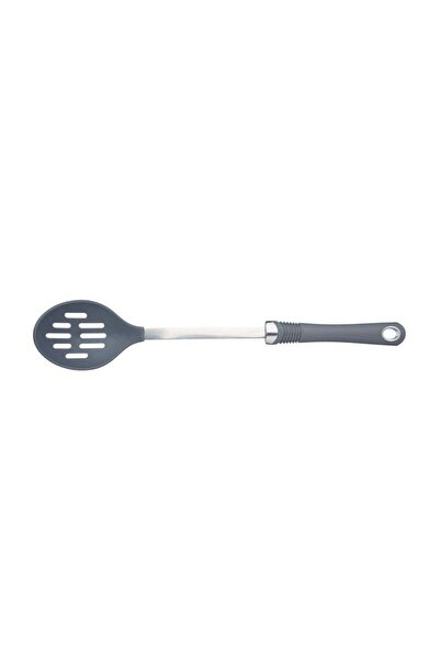 Generic KitchenCraft Soft Grip Stainless Steel Slotted Spoon â€“ Durable & Hang-Tagged for Display