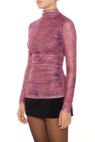 Forever 21 Desenli Bluz