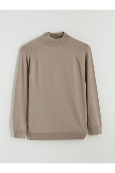 LC Waikiki LCW Vision Half Turtleneck Long Sleeve Men's Knitwear Sweater