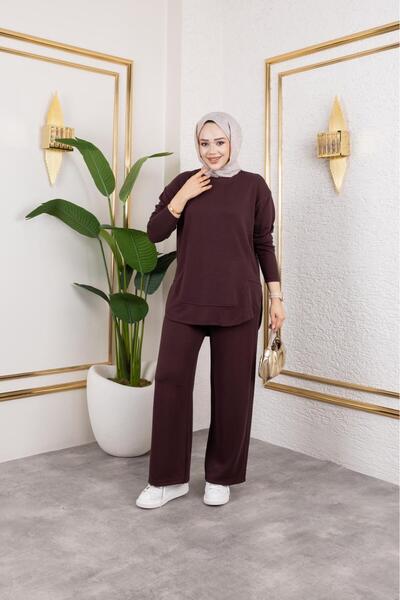 MODAMÜNASİP Comfortable and Stylish Two-Piece Suit with Great Cotton Viscose Pants