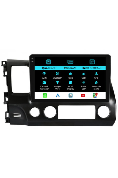 NavStore Navigatie Dedicata Honda Civic VIII Sedan (2006-2011),10Inch, 2Gb Ra...
