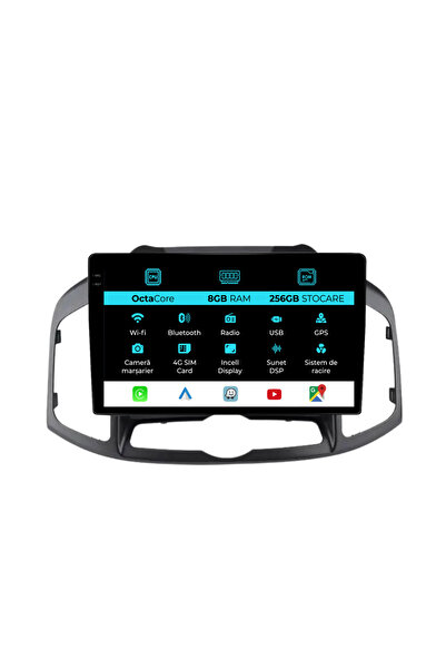 NavStore Navigatie Dedicata Chevrolet Captiva (2011-2016), Incell 10Inch, 8Gb...