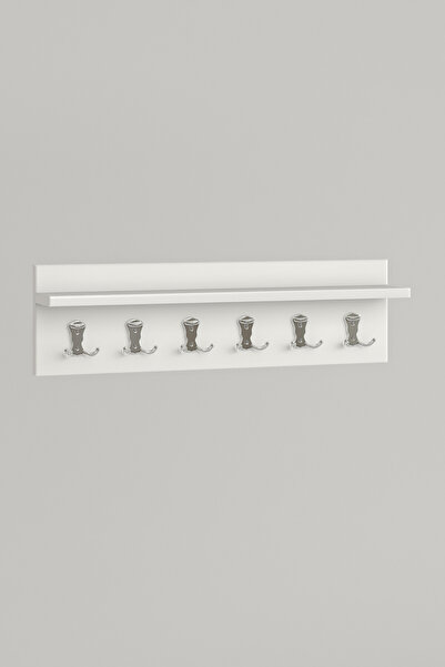 Kenzlife elbise askılığı askılık vettini070 byz 20*070*12 metal gri 6 adet askı portmanto