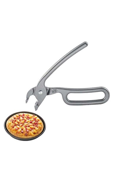 Generic SYOSI Hot Pan Gripper, Pliers Gadget, Cast Aluminum Anti-Scald Baking Pan Gripper Clips Retriever T