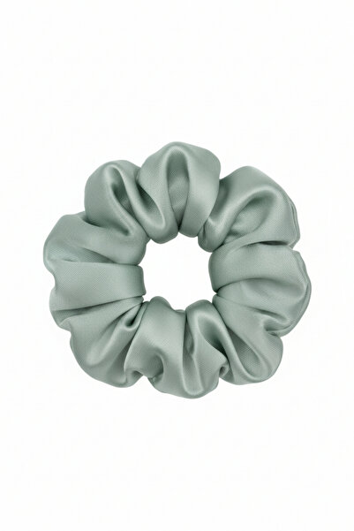 Salvia Dione Women's Satin Hair Scrunchie - Luxurious Silk-Look Tie Scrunchie for Bun and Nighttime Use, No Hair Breakage
