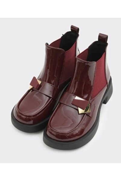 Ewoll Rugan Tokalı Lastik Detaylı Ortopedik Günlük Spor Klasik Bot