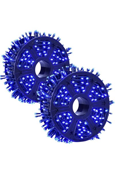 GARDEON Set of 2 Gardeon® Linear Light Strings (Roll Type) 100m/roll, Blue, 8 Light Modes, 220V