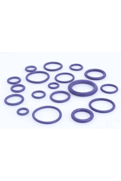 Andu Box of 225 GREEN rubber O-Rings Clima AC 18 Dimensions