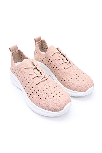 Tmall Women's Sports Shoes, Made of -Suede Leather, TM1D1412, Pink
