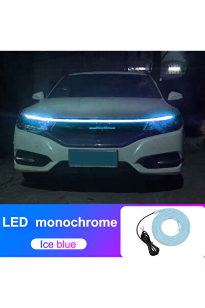 LILY Car Hood LED Strip with Application 180cm Blue