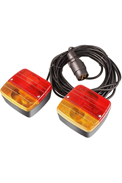 auto Magnetic TIR Trailer Signal with 7 Pins and Bulbs