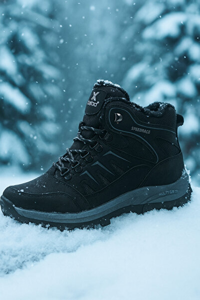 ERAVEN Men's Zippered Non-Slip Sole Boots