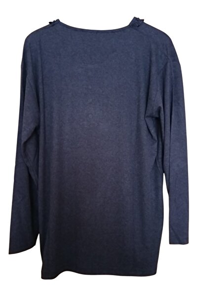 OceanGiyim Women's Mother Embroidered Hijab T-Shirt