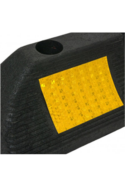 BASHAR Reflective car wheel stopper for parking or locking wheels