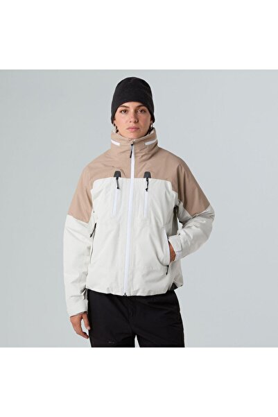 THE NORTH FACE Kadın Hike Devils Thumb GORE-TEX® Mont NF0A8CGBDIU1 Beyaz-L