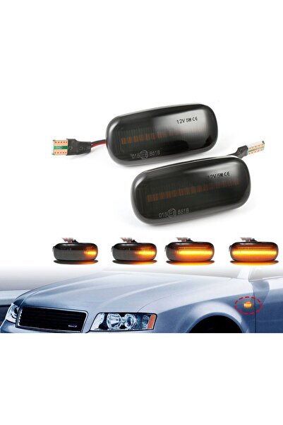 Ruan Set of 2 Dynamic Sequential Fender Turn Signal Lights AUDI
