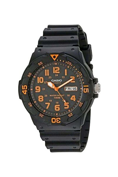 Casio Enticer Quartz Watch Model MRW-200H-4BVDF - 42 mm - Black for Men