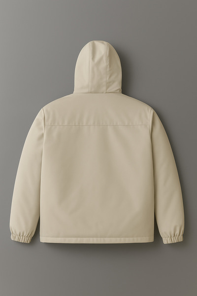 FASHION Men's Detachable Hooded Waterproof Men's Coat Jacket with Fur Inside