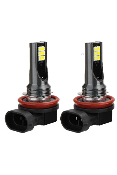 Ruan Set of 2 LED car bulbs H11 / H8 power 120W 12LED SMD temperature 6000K 6800lm